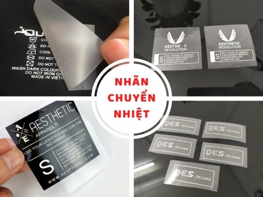 Nhãn chuyển nhiệt lavitex