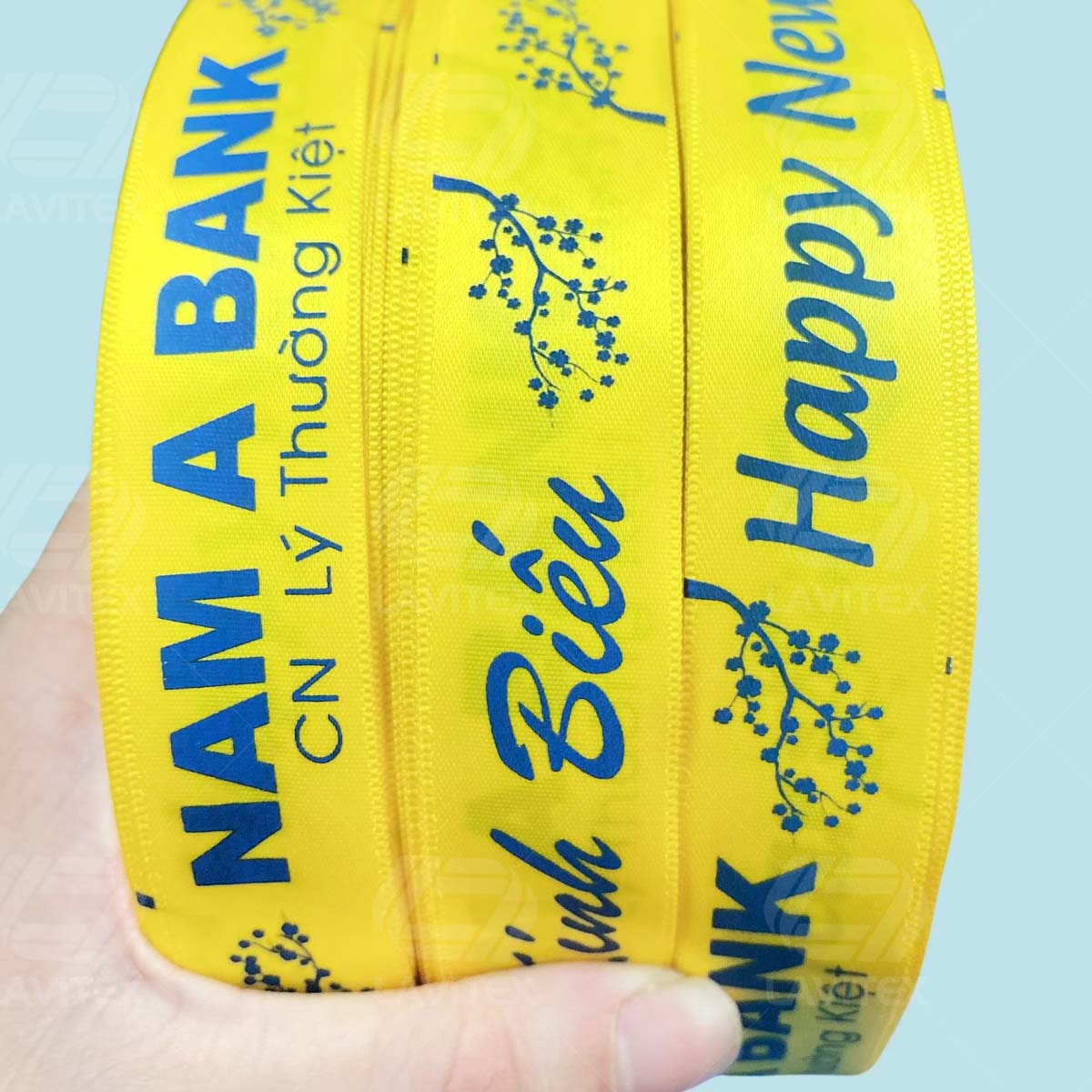 IN DÂY RUY BĂNG| IN DÂY RUY BĂNG GÓI QUÀ TẾT CỰC ĐẸP, SANG TRỌNG 2023 8 in day ruy bang gia re lavitex221206 23