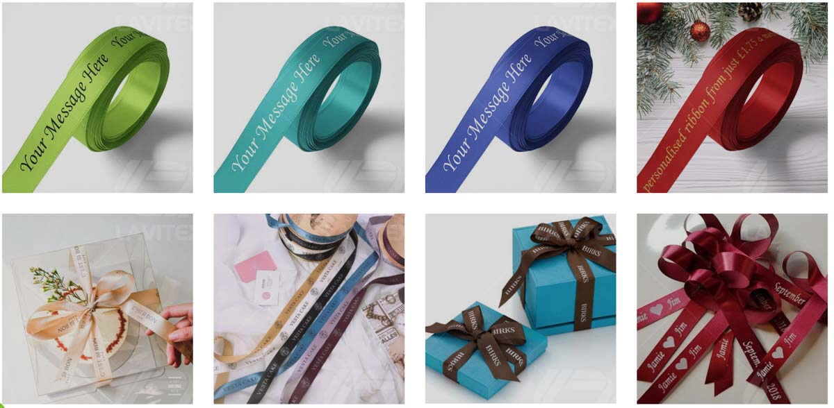 IN DÂY RUY BĂNG| IN DÂY RUY BĂNG GÓI QUÀ TẾT CỰC ĐẸP, SANG TRỌNG 2023 9 Màu dây ruy băng