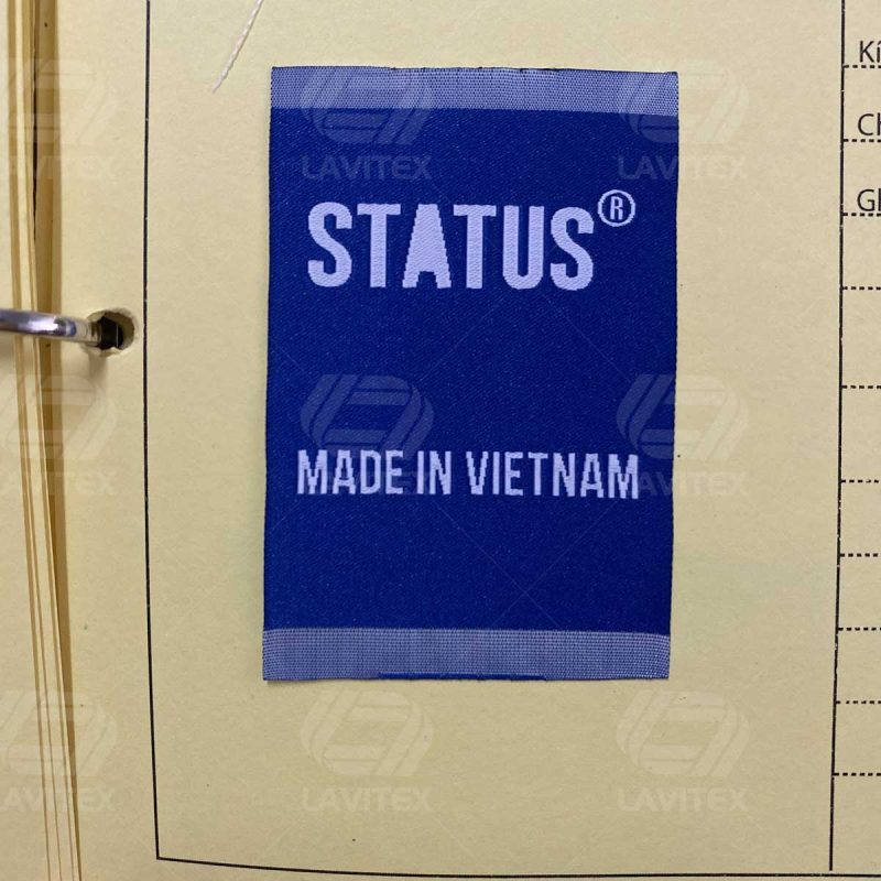 Tem Dệt Cotton cho ngành may mặc – Xưởng Sản Xuất Nhãn Dệt Cotton LAVITEX 7 Tem nhãn dệt cotton