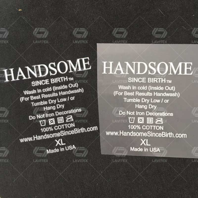 Nhãn ép chuyển nhiệt chất lượng cao tem ép chuyển nhiệt