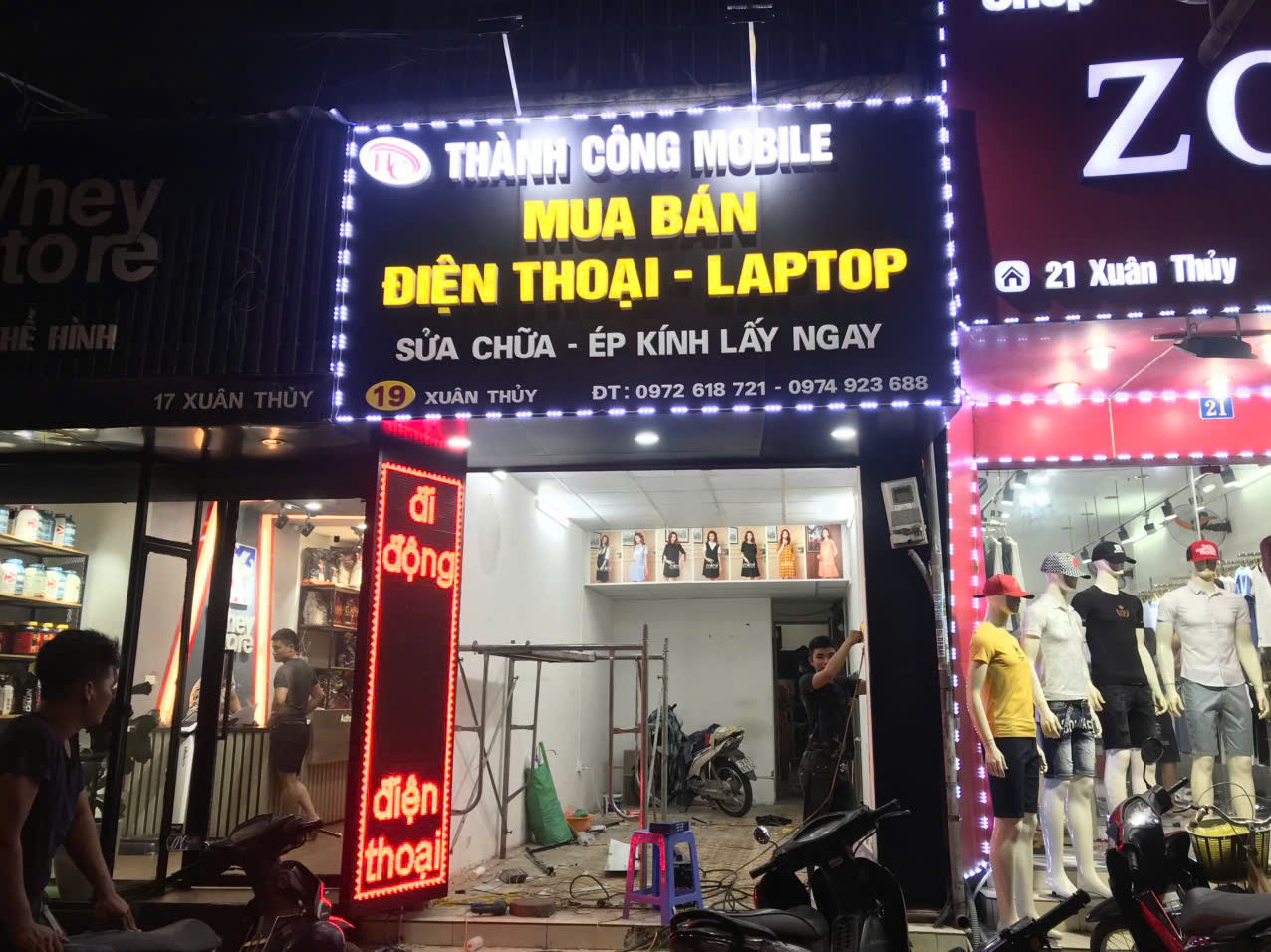 thi công chữ nổi led tại hà nội