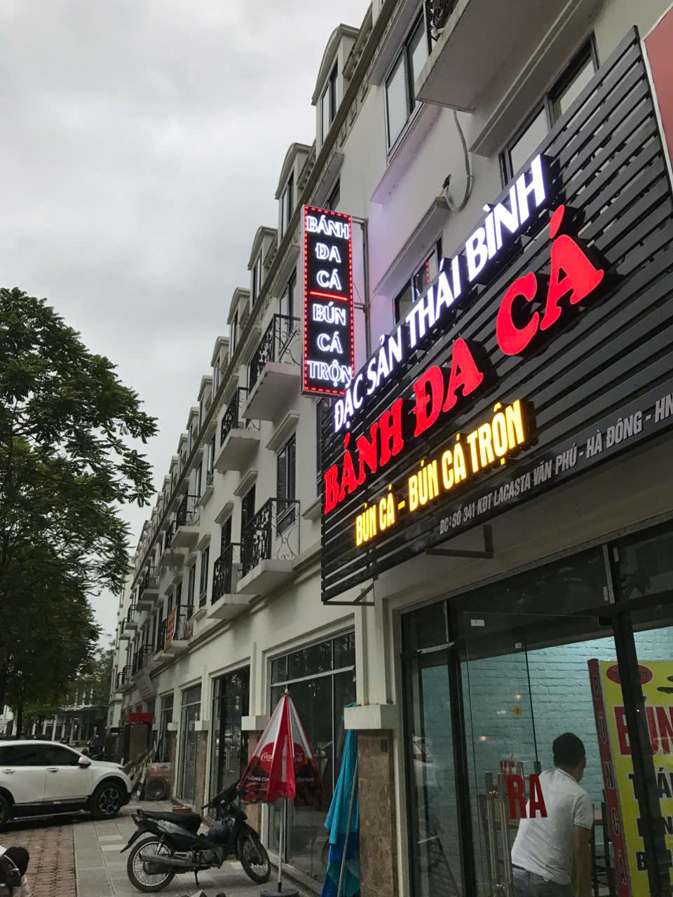 thi công mặt dựng lam tôn chữ mặt mca sáng mặt tại hà nội