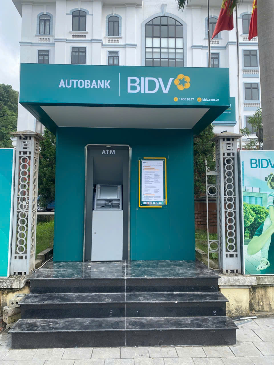 cây rút tiền ngân hàng bidv